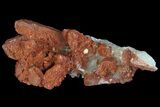 Natural Red Quartz Crystals - Morocco #70763-2